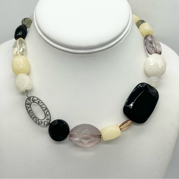 Lia Sophia Gem Beaded Necklace - Picture 1 of 3